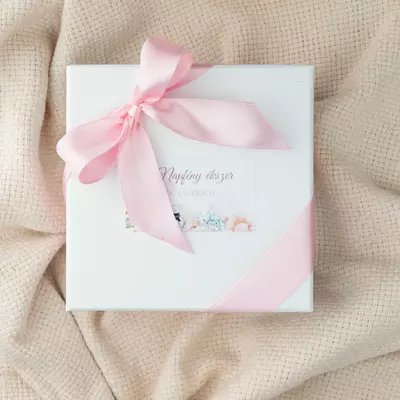 Rózsakvarc-akvamarin mini ajándékbox